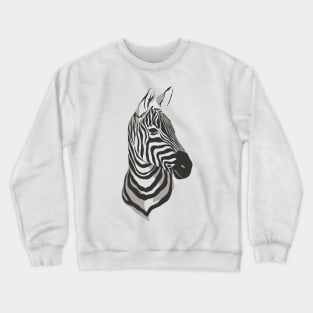 Zebra Crewneck Sweatshirt